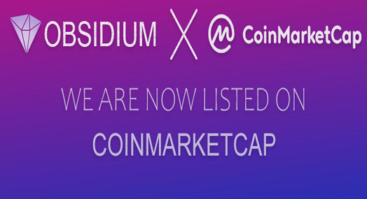 Obsidium and CoinMarketCap