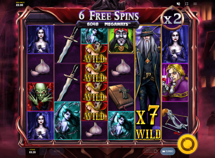 Blood Suckers™ MegaWays™ Slot Free Spins Feature