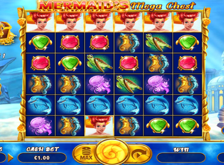 Mermaid's Mega Chest Slot Base Game