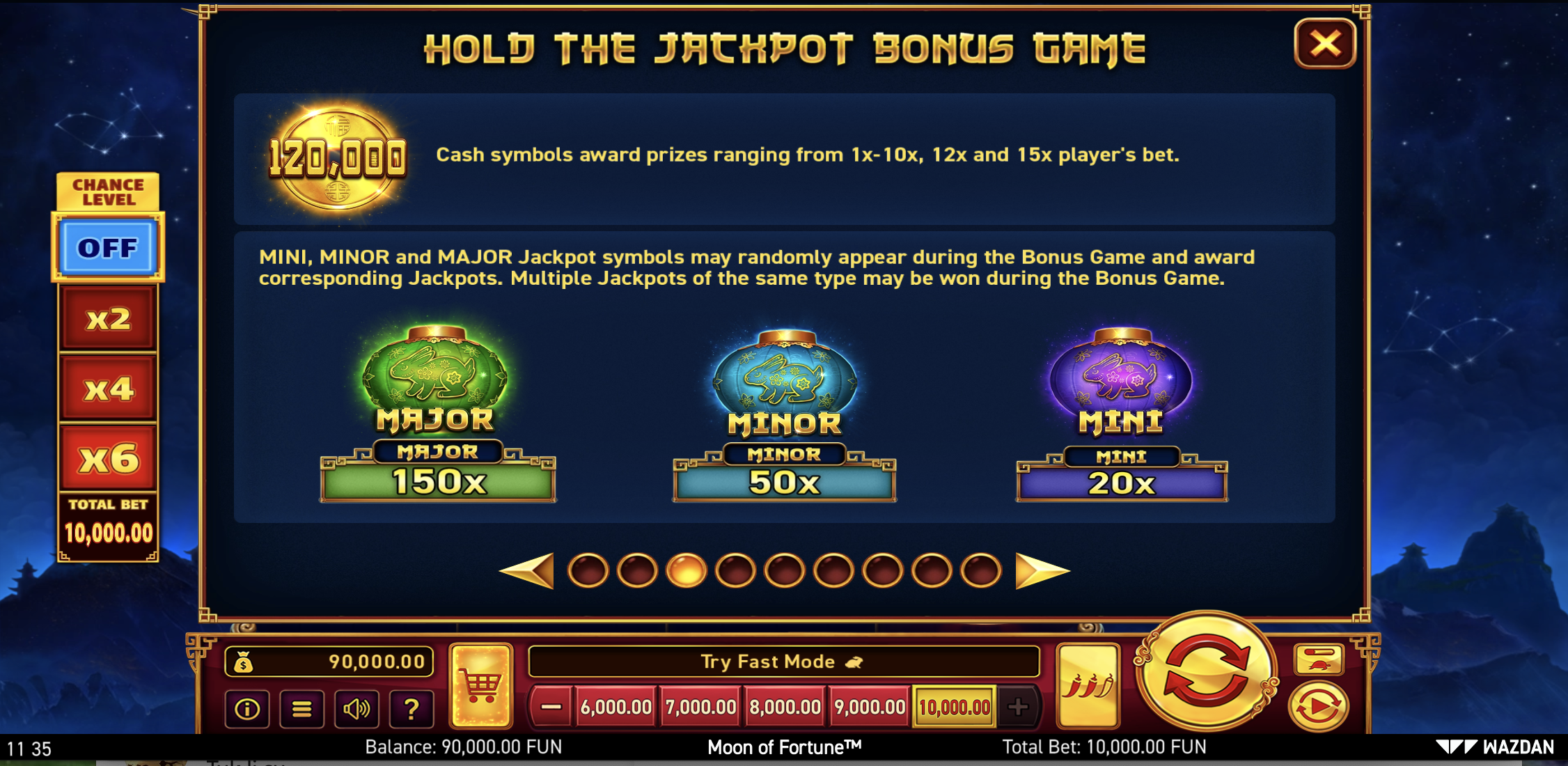 Moon of Fortune Slot