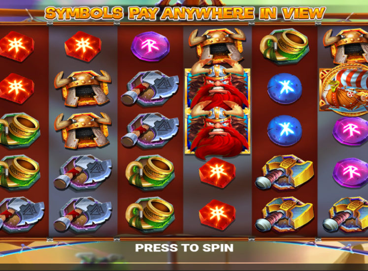 Viking Fury: Spinfinity Slot Base Game