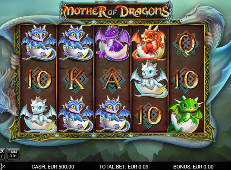 Mother of Dragons Slot Base Game