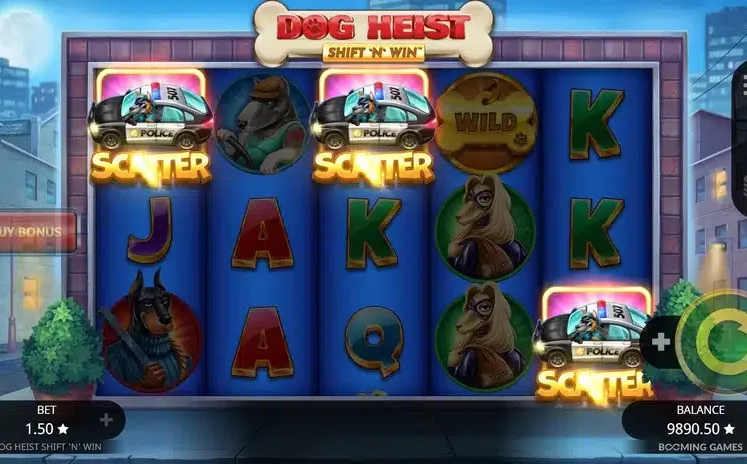 dog heist slot