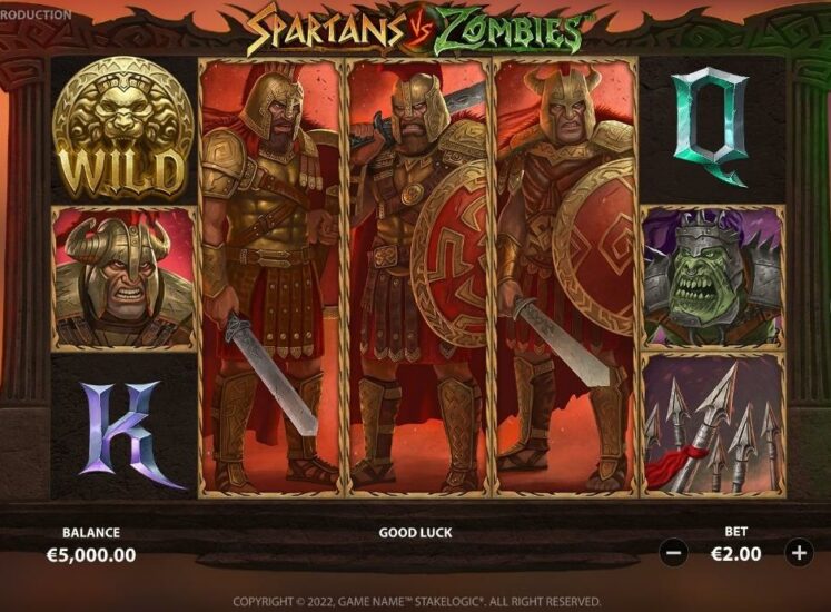 Spartans vs. Zombies Multipays Slot