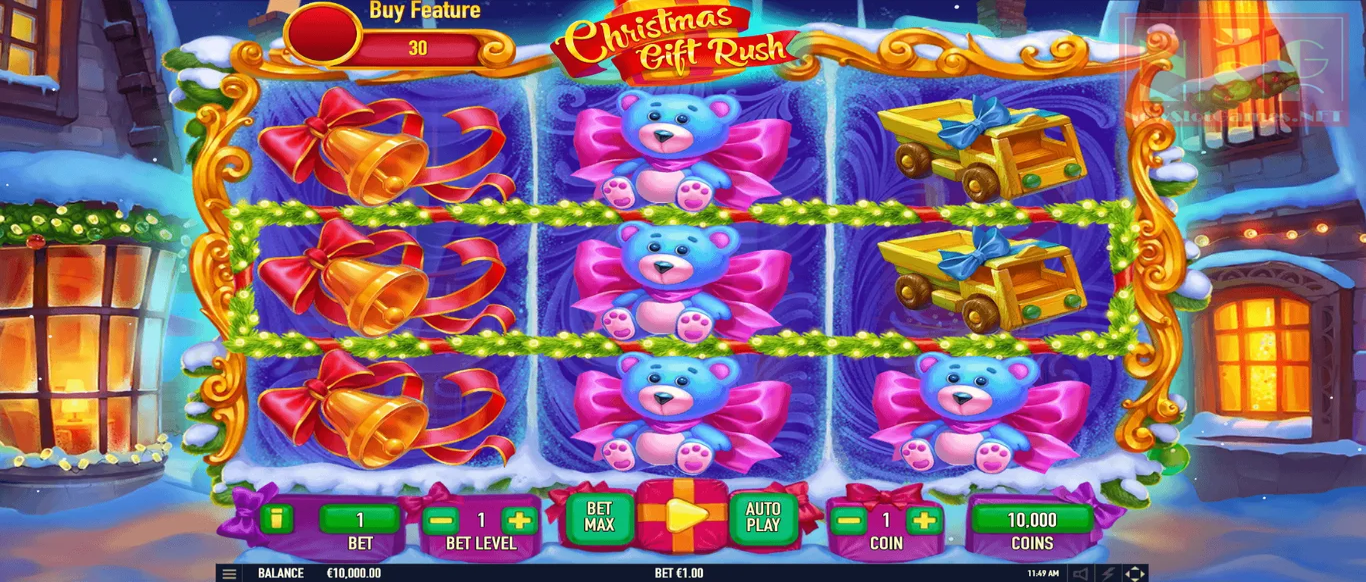 Christmas Gift Rush Slot Base